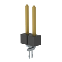 TSM-102-02-S-SV-LC-P-TR by Samtec Inc. - CONNECTOR HEADER SMD 2POS 2.54MM