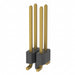 TSM-102-03-G-DV-A-P-TR by Samtec Inc. - CONNECTOR HEADER SMD 4POS 2.54MM