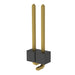TSM-102-03-H-SV by Samtec Inc. - CONNECTOR HEADER SMD 2POS 2.54MM