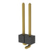 TSM-102-03-G-SV-P-TR by Samtec Inc. - CONNECTOR HEADER SMD 2POS 2.54MM