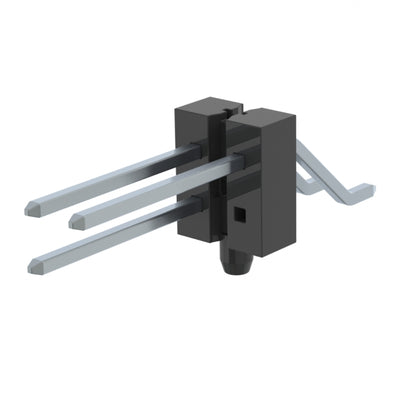 TSM-102-03-T-DH-A-001-K-TR by Samtec Inc. - CONNECTOR HEADER SMD R/A 4POS 2.54MM