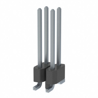 TSM-102-03-T-DV-A-P-TR by Samtec Inc. - CONNECTOR HEADER SMD 4POS 2.54MM