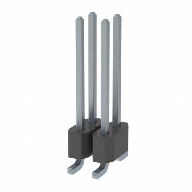TSM-102-03-T-DV-P-TR by Samtec Inc. - CONNECTOR HEADER SMD 4POS 2.54MM
