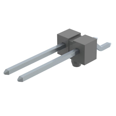 TSM-102-03-T-SH-A-K-TR by Samtec Inc. - CONNECTOR HEADER SMD R/A 2POS 2.54MM