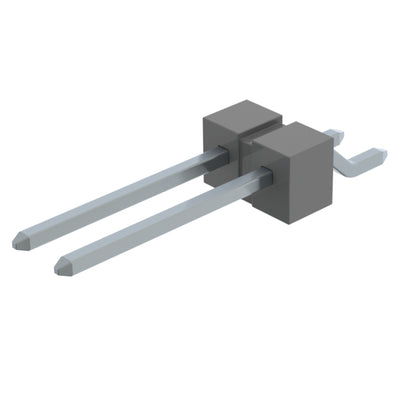 TSM-102-03-T-SH-P-TR by Samtec Inc. - CONNECTOR HEADER SMD R/A 2POS 2.54MM