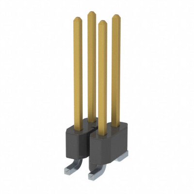 TSM-102-03-F-DV-A-P-TR by Samtec Inc. - CONNECTOR HEADER SMD 4POS 2.54MM
