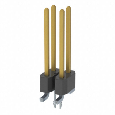 TSM-102-03-S-DV-LC by Samtec Inc. - CONNECTOR HEADER SMD 4POS 2.54MM
