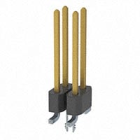 TSM-102-03-L-DV-LC by Samtec Inc. - CONNECTOR HEADER SMD 4POS 2.54MM