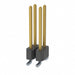 TSM-102-03-SM-DV by Samtec Inc. - CONNECTOR HEADER SMD 4POS 2.54MM