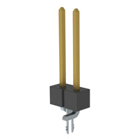 TSM-102-03-L-SV-LC by Samtec Inc. - CONNECTOR HEADER SMD 2POS 2.54MM
