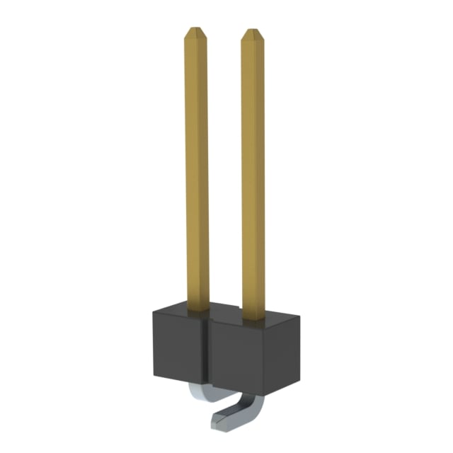 TSM-102-03-LM-SV-TR by Samtec Inc. - CONNECTOR HEADER SMD 2POS 2.54MM