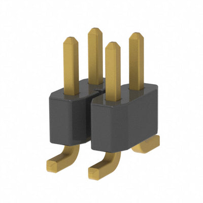 TSM-102-04-G-DV-TR by Samtec Inc. - CONNECTOR HEADER SMD 4POS 2.54MM