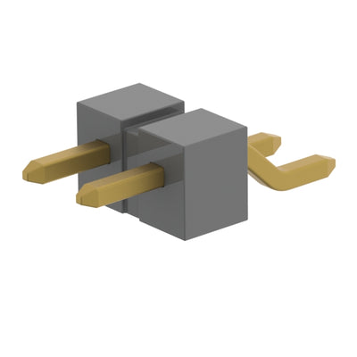 TSM-102-04-G-SH by Samtec Inc. - CONNECTOR HEADER SMD R/A 2POS 2.54MM