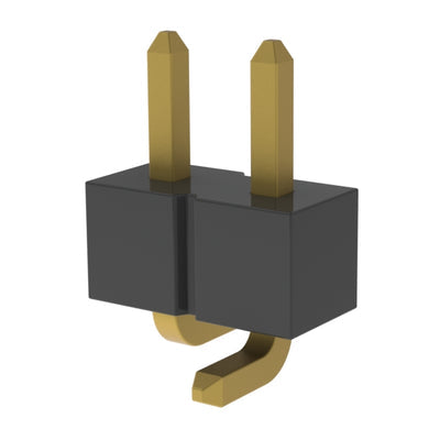 TSM-102-04-G-SV by Samtec Inc. - CONNECTOR HEADER SMD 2POS 2.54MM