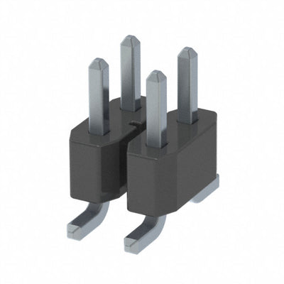 TSM-102-04-T-DV-TR by Samtec Inc. - CONNECTOR HEADER SMD 4POS 2.54MM