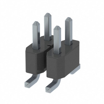 TSM-102-04-T-DV by Samtec Inc. - CONNECTOR HEADER SMD 4POS 2.54MM