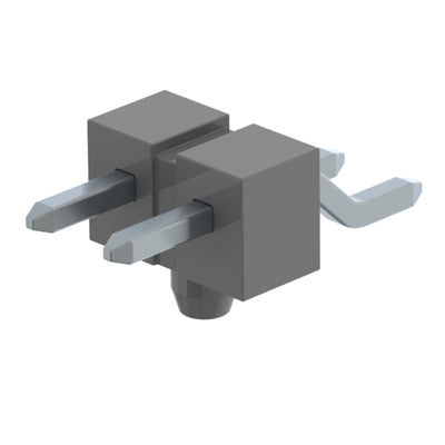 TSM-102-04-T-SH-A-K-TR by Samtec Inc. - CONNECTOR HEADER SMD R/A 2POS 2.54MM