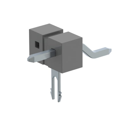 TSM-102-04-T-SH-LC-002-P-TR by Samtec Inc. - CONNECTOR HEADER SMD R/A 2POS 2.54MM