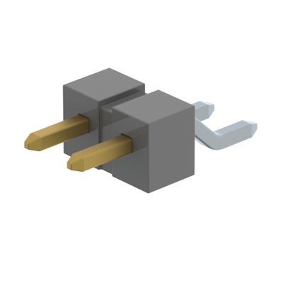 TSM-102-04-L-SH-K-TR by Samtec Inc. - CONNECTOR HEADER SMD R/A 2POS 2.54MM