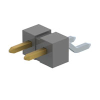 TSM-102-04-L-SH-TR by Samtec Inc. - CONNECTOR HEADER SMD R/A 2POS 2.54MM