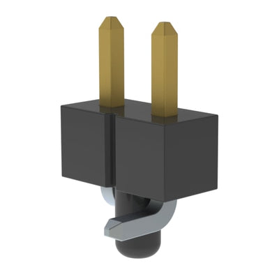 TSM-102-04-L-SV-A by Samtec Inc. - CONNECTOR HEADER SMD 2POS 2.54MM