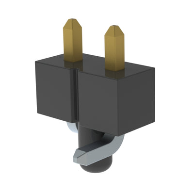 TSM-102-05-L-SV-A by Samtec Inc. - CONNECTOR HEADER SMD 2POS 2.54MM