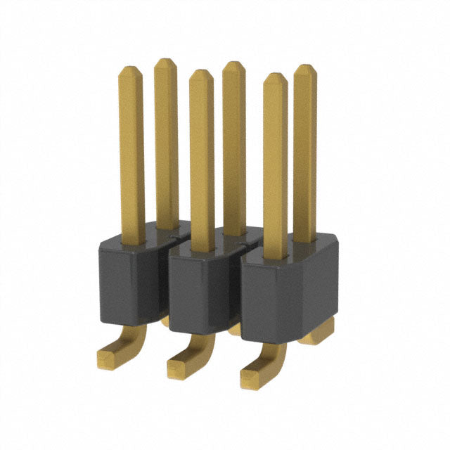 TSM-103-01-H-DV-P-TR by Samtec Inc. - CONNECTOR HEADER SMD 6POS 2.54MM