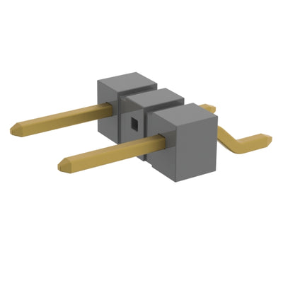 TSM-103-01-G-SH-002 by Samtec Inc. - CONNECTOR HEADER SMD R/A 3POS 2.54MM
