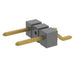 TSM-103-01-G-SH-002 by Samtec Inc. - CONNECTOR HEADER SMD R/A 3POS 2.54MM