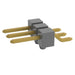 TSM-103-01-H-SH-A by Samtec Inc. - CONNECTOR HEADER SMD R/A 3POS 2.54MM