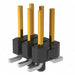 TSM-103-01-F-DV-A-TR by Samtec Inc. - CONNECTOR HEADER SMD 6POS 2.54MM