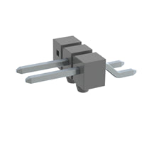 TSM-103-01-T-SH-A-003 by Samtec Inc. - CONNECTOR HEADER SMD R/A 3POS 2.54MM