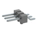 TSM-103-01-TM-SH-A by Samtec Inc. - CONNECTOR HEADER SMD R/A 3POS 2.54MM