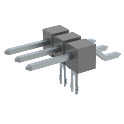 TSM-103-01-T-SH-LC-TR by Samtec Inc. - CONNECTOR HEADER SMD R/A 3POS 2.54MM