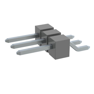 TSM-103-01-TM-SH-P-TR by Samtec Inc. - CONNECTOR HEADER SMD R/A 3POS 2.54MM