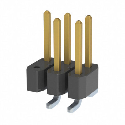 TSM-103-01-L-DV-005 by Samtec Inc. - CONNECTOR HEADER SMD 6POS 2.54MM