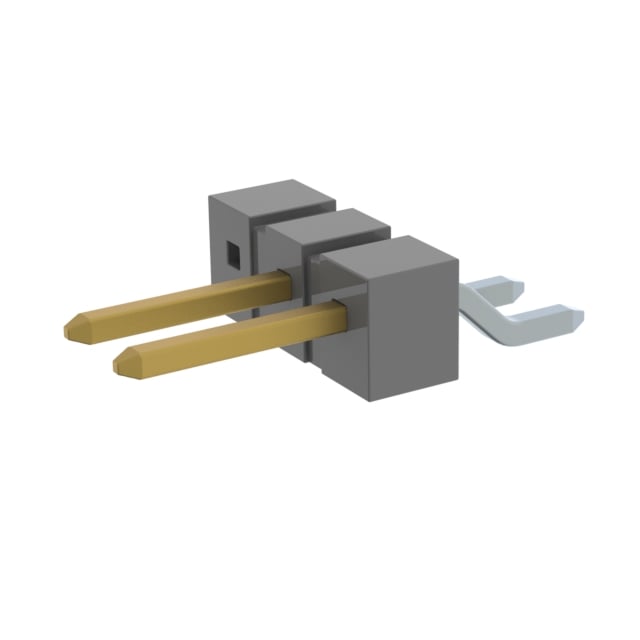 TSM-103-01-LM-SH-003 by Samtec Inc. - CONNECTOR HEADER SMD R/A 3POS 2.54MM