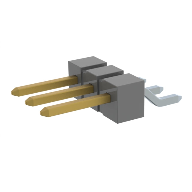 TSM-103-01-L-SH-K-TR by Samtec Inc. - CONNECTOR HEADER SMD R/A 3POS 2.54MM
