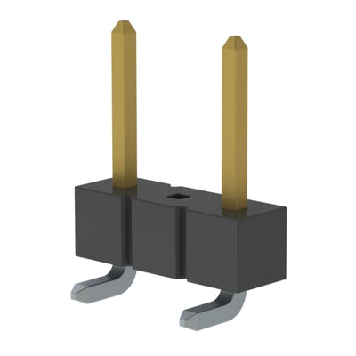 TSM-103-01-L-SV-002 by Samtec Inc. - CONNECTOR HEADER SMD 3POS 2.54MM