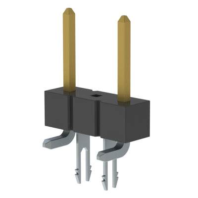 TSM-103-01-L-SV-LC-002 by Samtec Inc. - CONNECTOR HEADER SMD 3POS 2.54MM
