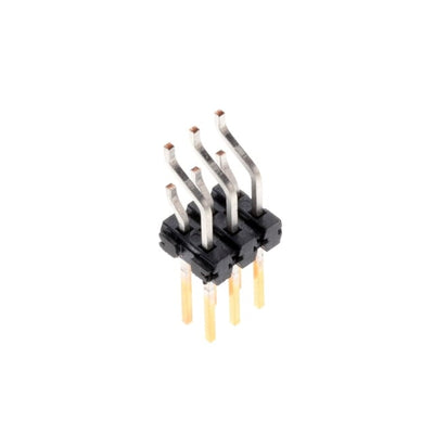TSM-103-02-L-DH by Samtec Inc. - CONNECTOR HEADER SMD R/A 6POS 2.54MM