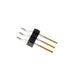 TSM-103-02-L-SH-A by Samtec Inc. - CONNECTOR HEADER SMD R/A 3POS 2.54MM