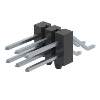 TSM-103-02-T-DH-A-K-TR by Samtec Inc. - CONNECTOR HEADER SMD R/A 6POS 2.54MM