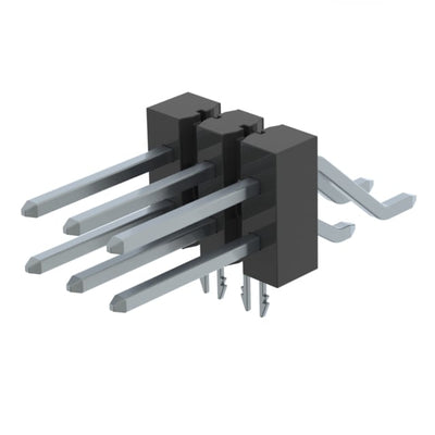 TSM-103-02-T-DH-LC-TR by Samtec Inc. - CONNECTOR HEADER SMD R/A 6POS 2.54MM