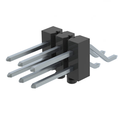 TSM-103-02-T-DH-SL by Samtec Inc. - CONNECTOR HEADER SMD R/A 6POS 2.54MM