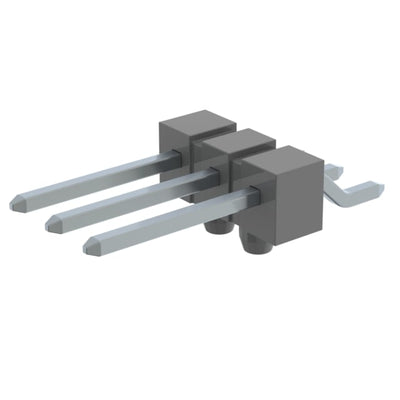 TSM-103-02-TM-SH-A-P-TR by Samtec Inc. - CONNECTOR HEADER SMD R/A 3POS 2.54MM