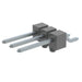 TSM-103-02-TM-SH-A-P-TR by Samtec Inc. - CONNECTOR HEADER SMD R/A 3POS 2.54MM