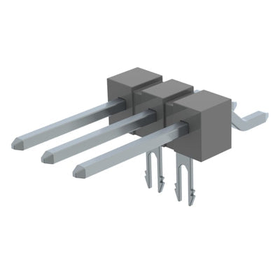 TSM-103-02-T-SH-LC-P-TR by Samtec Inc. - CONNECTOR HEADER SMD R/A 3POS 2.54MM