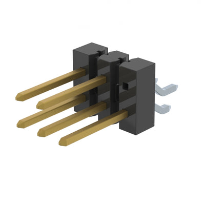 TSM-103-02-L-DH-002 by Samtec Inc. - CONNECTOR HEADER SMD R/A 6POS 2.54MM