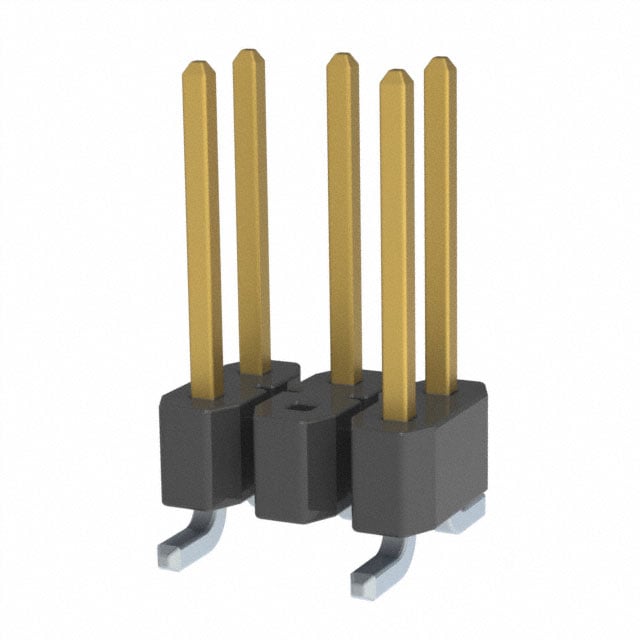 TSM-103-02-L-DV-003 by Samtec Inc. - CONNECTOR HEADER SMD 6POS 2.54MM
